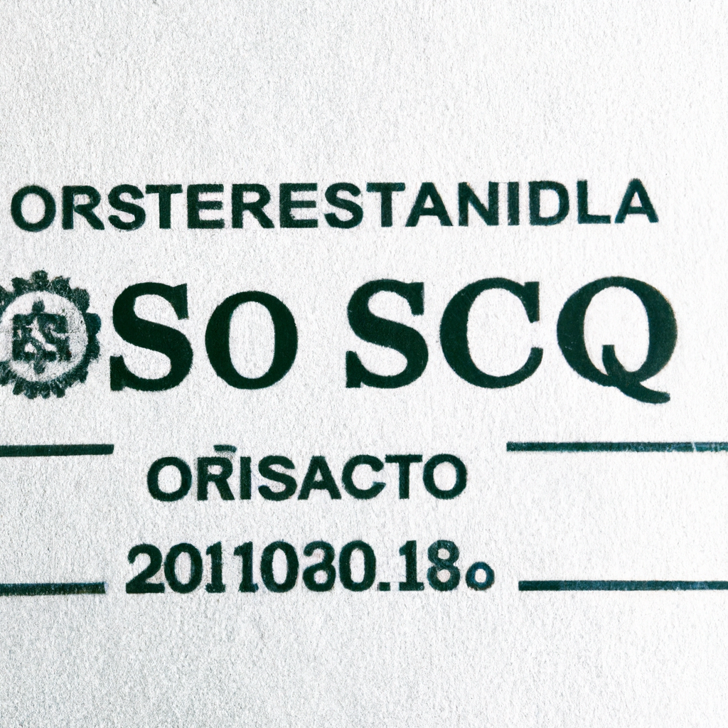 Certificado ISO 9001
